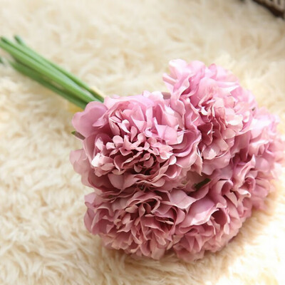 

1 Pcs Hand holding Peony flowers Artificial flower Wedding Church Office Furniture Home Decoration Accessories flores