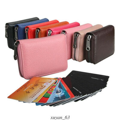 

RFID Wallet -Credit Card- Holder-Leather Purse -Stylish- for Men & Women