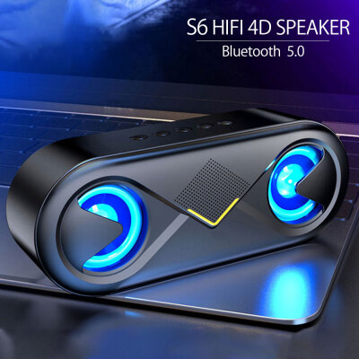 

Newest Surround Wireless Bluetooth Speaker with 10W HD Bass Support Hands-freeUSBTF CardAUX