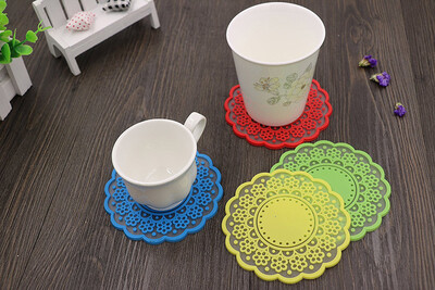 

Coasters Retro Transucent Lace, силиконовая изоляционная панель, термостойкость, противоскользящий мат, супер прочные и гибкие под