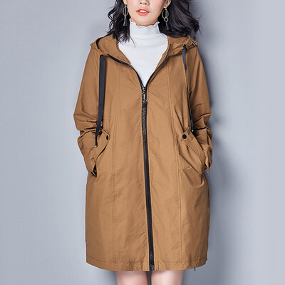 

City plus CITYPLUS 2017 winter new style women in the long paragraph jacket wild long-sleeved casual short hooded coat ◇ CWWT179754 yellow