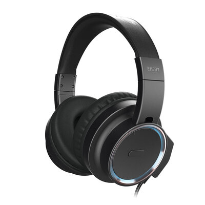 

Dalu (dareu) EH737 head-mounted glow gaming headset headset Jedi survival of eating chicken black