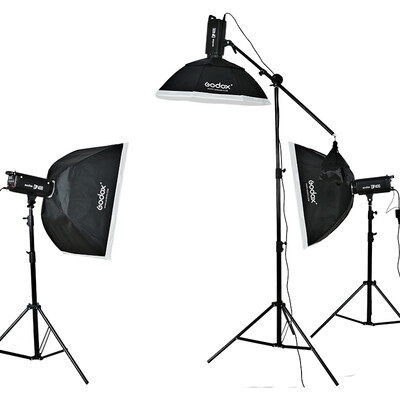 

Godox Godox DP400W three lights portrait studio suite studio studio light photography light flash photography equipment lighting