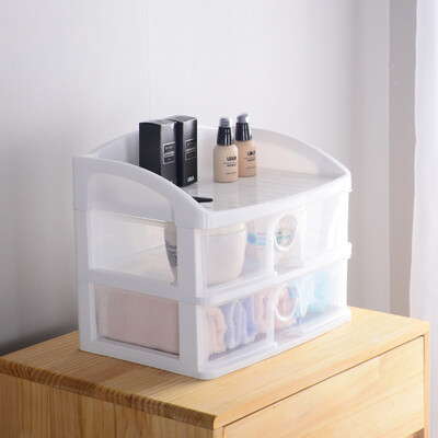 

Dongwang East well transparent cabinet plastic multi-layer small drawer storage box file cosmetics sundries jewelry storage box storage box DW8740