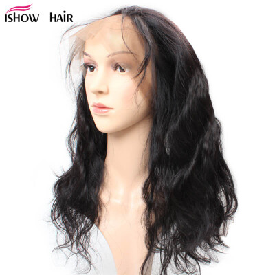 

Ishow Good Quality Brazilian Virgin Hair Body Wave 360 Frontal Lace Closure Free Part Hot Selling Lace Closure