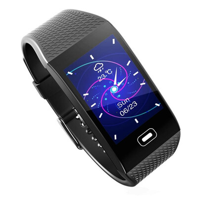 

LYKL fashion smart bracelet CK28 color screen heart sports rechargeable pedometer fitness tracker IP67 waterproof USB charging
