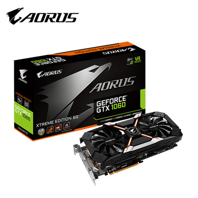 

Gigabyte (GIGABYTE) AORUS GTX 1060 Xtreme издание 1620-1783MHz / 8164MHz 6G / 192bit GDDR5 графика курица