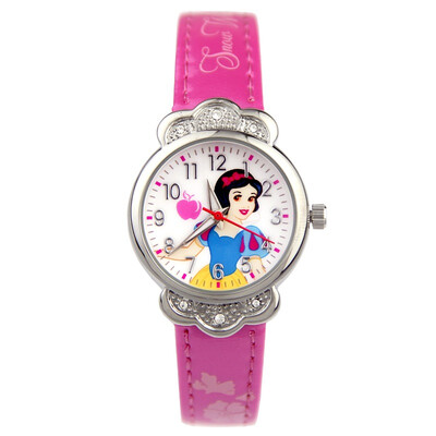 

Disney (DISNEY) Cute Cartoon Pink Snow White Stone Quartz Oval Hand Girl Geek Table 71004