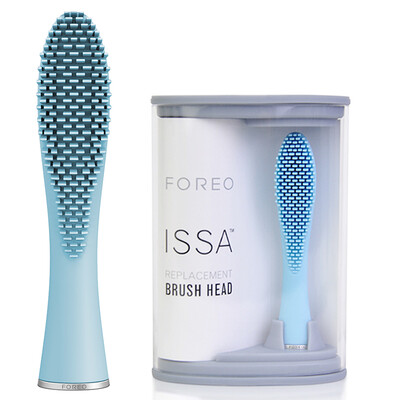

FEELEOL FOREO Electric toothbrush Esa Silicone adult toothbrush head standard ISSA mint blue