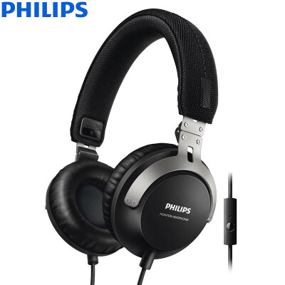 

Philips (HiFi) Hi-Res headphones high-power loss-free remote control SHL3565 (black)