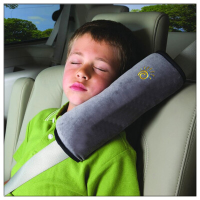 

Chinese Car Children's Car Seat Belt Children's Car Shoulder Bag Baby Safety Belt Sleeper Sleeper Pillow Gray