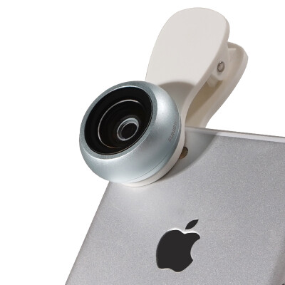 

Curiosity (LIEQI) F-505 mobile phone lens wide-angle fisheye macro three-in-one suit Apple iphone Huawei selfie SLR external camera blue