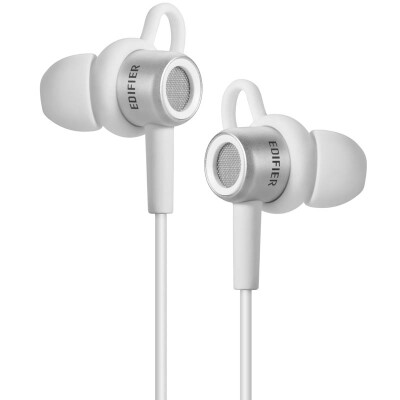 

Edifier H295P in-ear headphones music headphones earphones silver white