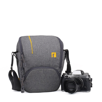 

ainogirl Camera bag single shoulder photography bag SONY Fuji micro single camera bag SLR portable slanting bag leisure bag