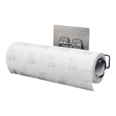 

【Jingdong Supermarket】 Shuangqing home sucker paper towel rack kitchen napkin paper rack lengthening roll paper frame Seamless installation SQ-5022