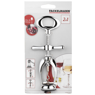 

Jingdong Supermarket Fakerman Fackelmann Zinc Alloy Red Wine Bottle Opener Drilling Drill 5307281