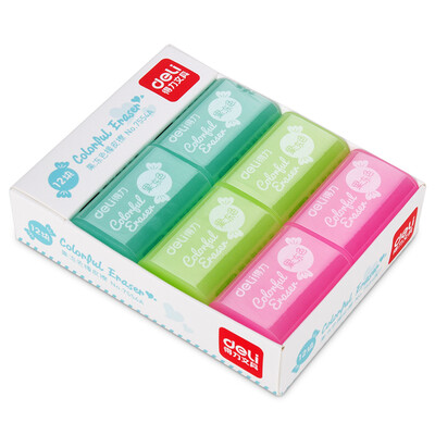 

Deli reli 7554A student jelly eraser 12 packs