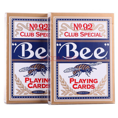 

Bee American original poker no92 blue 2 pack