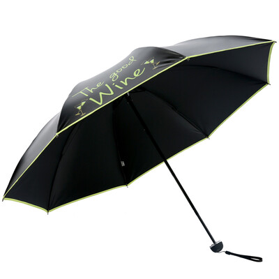 

Paradise umbrella full blackout UPF50 black silk bright glue 30 sun umbrella umbrella 31840E green