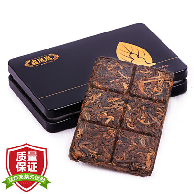 

Xin Fenghuang Pu'er Tea Приготовленный чай Yunnan Pu'er Чай Черный чай Портативный мини-пакет Pu'er Приготовленный чай 30g