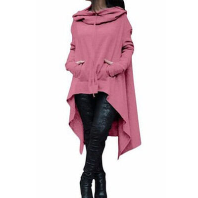 

Preself Hoodies Sweatshirt Women Casual Outwear Hoody Loose Long Sleeve Mantle Hooded Cover Pullover Clothes 2017 New