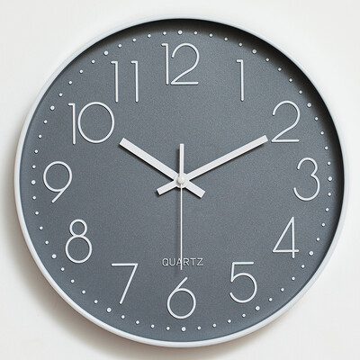

Baitu9168 wall clock fashion silence quartz study room kitchen office and meeting room bedroom