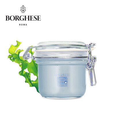 

Borghese blue sea new skin blue mud mask 430ml (exfoliating sun repair deep cleansing moisturizing men and women