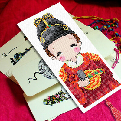 

embroider DIY DMC Cross stitchSets For Embroidery kits bookmark factory direct sale