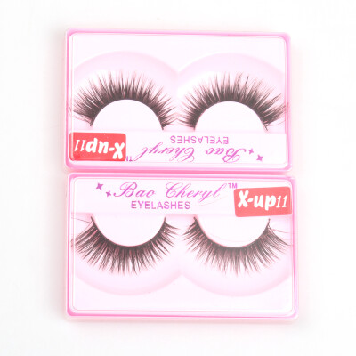 

10 Pairsset Natural Thick Makeup False Eyelashes Long Black Nautral Handmade Eye Lashes Extension High Quality