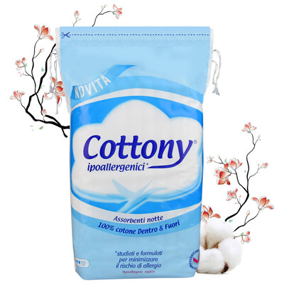 

Onyx sanitary napkins cotton soft thin wing sanitary napkins 275mm 10 ultra-thin night with imported