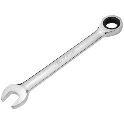 

Huafeng Jujian HF-8004108 fixed head mirror dual-purpose ratchet wrench Mei open dual-use ratchet wrench 8mm