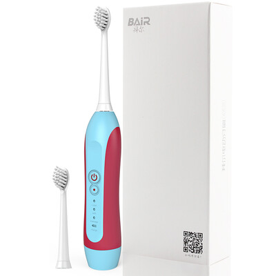 

BAIR K5 Children&39s Electric Toothbrush Sonic Shock Recharge Soft Bristles 3-6-12 Blue Host 5 Brush Head