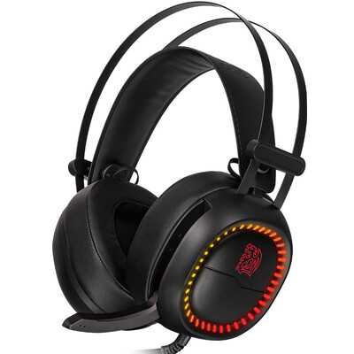 

Tt eSPORTS Shocker SHOCK Evolution RGB Gaming Headset Head-mounted Cool Omni-directional Radio Created comfort for long-time players