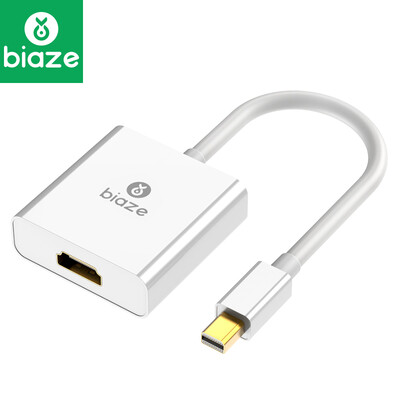 

BIAZE lightning interface adapter Apple MacBook Air Pro Mini Displayport TV projector ZH37-PC white