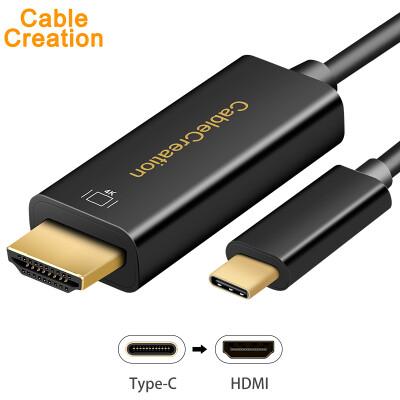 

CABLE CREATION CD0456 Type-C HDMI Converter Connector Line 4K HD Chicken Artifact Jedi Survival Assisted Extension Apple Mac Huawei Mate10pro