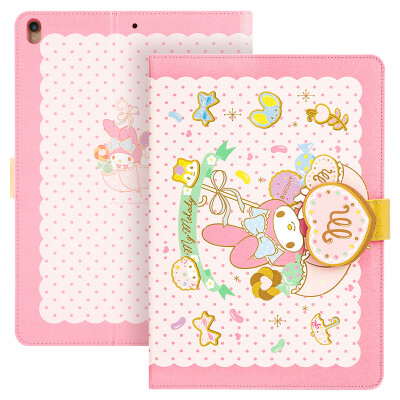 

Hello Kitty Apple iPad Pro10.5-inch protective sleeve tablet cartoon holster cute stand protection smart sleeping sleeve candy Melody