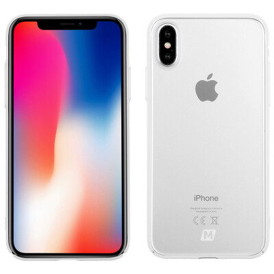 

Мо Миши (MOMAX) iPhoneX / 10 Apple, телефон оболочки сотовый телефон защитный чехол Х / 10 Масло кольцо стент защитной оболочки костюм белый