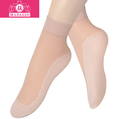 

Madallo (10 pairs) stockings female socks children short stockings female core silk ultra-thin stockings spring and summer models