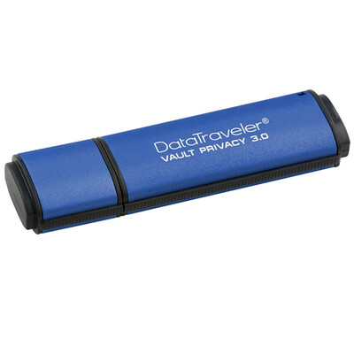 

Kingston (Kingston) DTVP30 64 ГБ шифрование USB 3.0 U диск 256-битное AES аппаратное шифрование