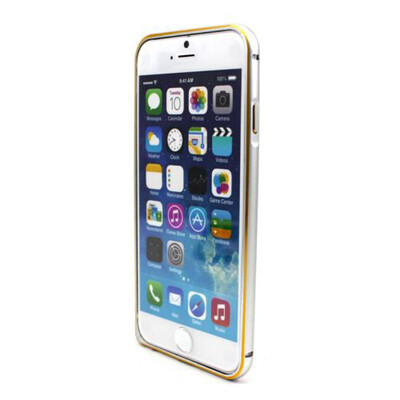 

Aluminum Buckle Open Metal Bumper Cover Case for iPhone 6 Plus 55"