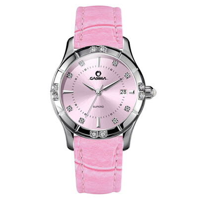 

Luxury brand watches women fashion casual beauty fancy womens quartz wrist watch waterproof 50m Leather strap CASIMA#3006