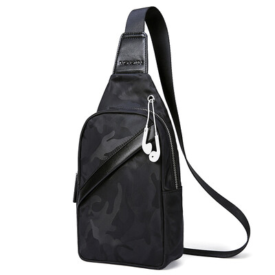 

Scarecrow MEXICAN men&39s chest bag fashion business chest bag men&39s casual Messenger bag sports shoulder bag 90065 black