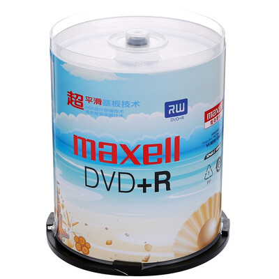 

Maxell DVD + R 16 скорость 4.7G внутренние жемчужные белые барабаны 100 дисков горелки