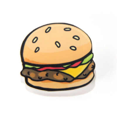 

Gernro Acrylic Badges On Backpack Cartoon Food Badges For Clothes Pin Badge