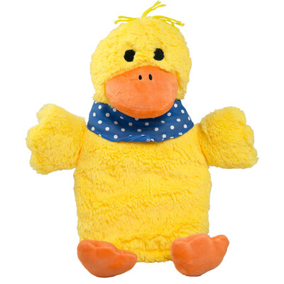 

Hugo Frosch Germany imported duck yellow duckling cartoon doll hot water bottle children explosion-proof warm water Po handbags doll toys 0093