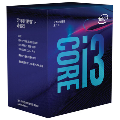 

Intel (Intel) i3 8100 Ядро четырёхъядерный процессор в штучной упаковке процессор