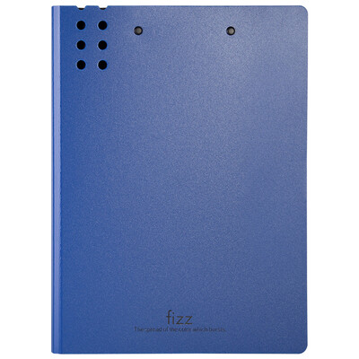 

Fizz thickened A4 double strong folder board color file folder folder office supplies dark blue A2386