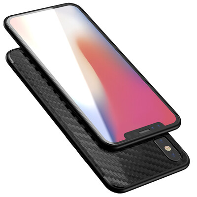 

Би Диас (BIAZE) Apple iPhone X / 10 Apple, телефон оболочки X / 10 все включено защитный рукав силикона мягкая оболочка падение профиль сопротивления серии JK82- Carbon Black