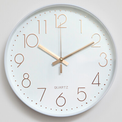 

Baitu9168 wall clock fashion silence quartz study room kitchen office and meeting room bedroom