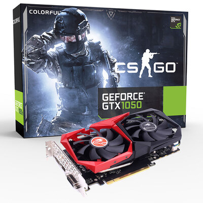 

Красочные (Colorful) Tomahawk GTX1050 CS: GO издание 2G GTX1050 1430-1544MHz / 7000MHz 2G / 128bit GDDR5 видеокарта игра